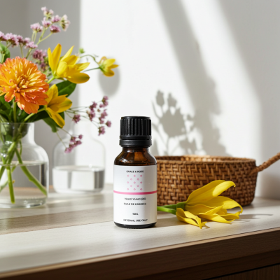 Lheritier Ylang Ylang Essential Oil – 100% Pure Aromatherapy Luxury (15ml)