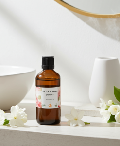 Jasmine Essential Oil – Pure Floral Concentrate in Glass Jar