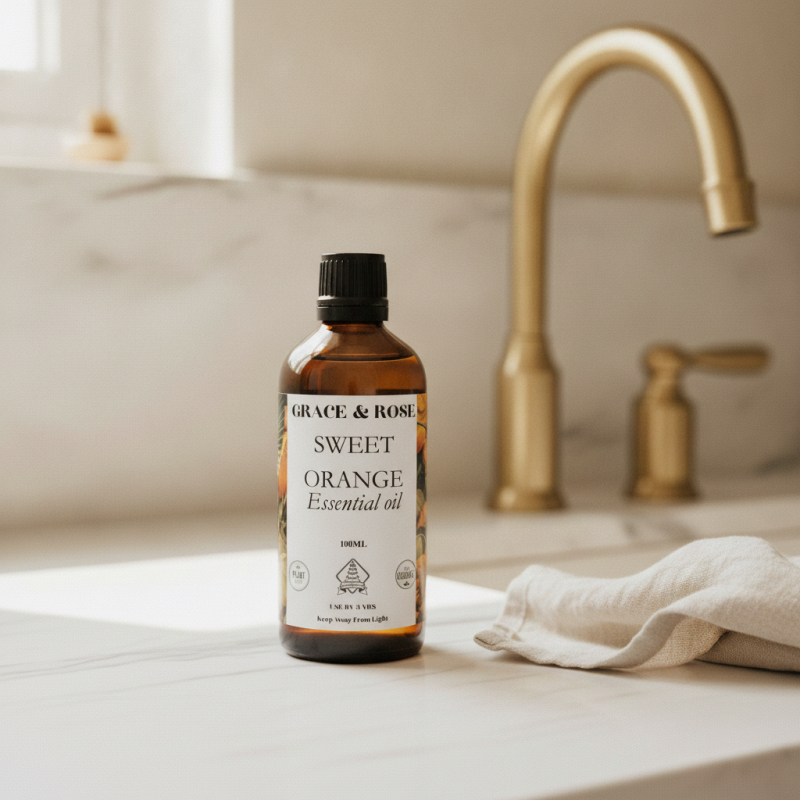 Pure Sweet Orange Essential Oil | 100% Natural & Therapeutic-Grade 100ml